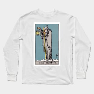 The Hermit, Raider Waite Tarot, Divination Tarot Long Sleeve T-Shirt